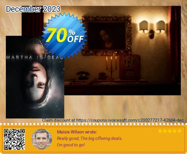 Martha Is Dead PC discount 70% OFF, 2024 African Liberation Day promotions. Martha Is Dead PC Deal 2024 CDkeys