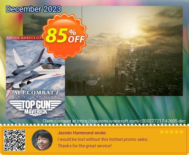 ACE COMBAT 7: SKIES UNKNOWN - TOP GUN: Maverick Ultimate Edition PC discount 85% OFF, 2024 World Heritage Day promotions. ACE COMBAT 7: SKIES UNKNOWN - TOP GUN: Maverick Ultimate Edition PC Deal 2024 CDkeys