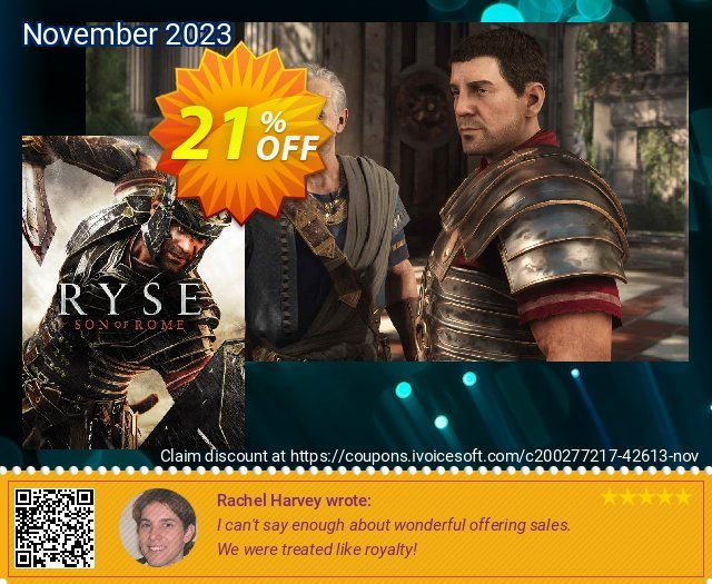 Ryse: Son of Rome PC discount 21% OFF, 2024 Resurrection Sunday promo sales. Ryse: Son of Rome PC Deal 2024 CDkeys