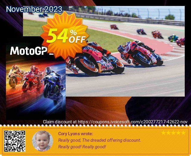 MotoGP 22 PC discount 54% OFF, 2024 Easter Day offering sales. MotoGP 22 PC Deal 2024 CDkeys