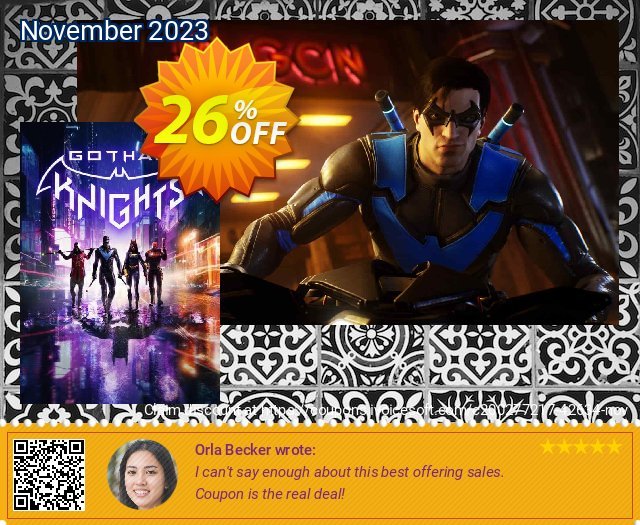 Gotham Knights PC discount 26% OFF, 2024 Mother Day offering sales. Gotham Knights PC Deal 2024 CDkeys