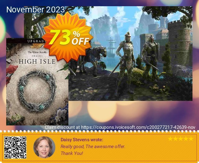 The Elder Scrolls Online: High Isle Upgrade PC verblüffend Rabatt Bildschirmfoto