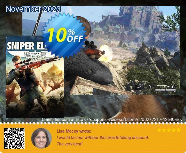 Sniper Elite 5 + Bonus PC discount 10% OFF, 2024 Labour Day offering sales. Sniper Elite 5 + Bonus PC Deal 2024 CDkeys
