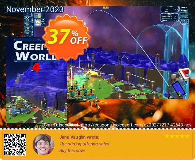 Creeper World 4 PC impresif penawaran diskon Screenshot