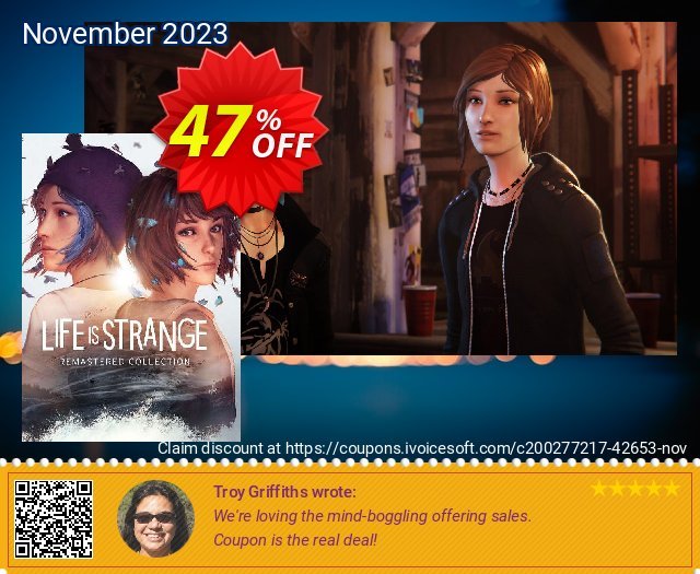 Life is Strange Remastered Collection PC discount 47% OFF, 2024 World Ovarian Cancer Day offering sales. Life is Strange Remastered Collection PC Deal 2024 CDkeys