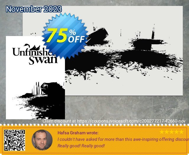 The Unfinished Swan PC 令人惊讶的 产品销售 软件截图