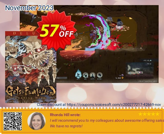GetsuFumaDen: Undying Moon Deluxe Edition PC verblüffend Förderung Bildschirmfoto