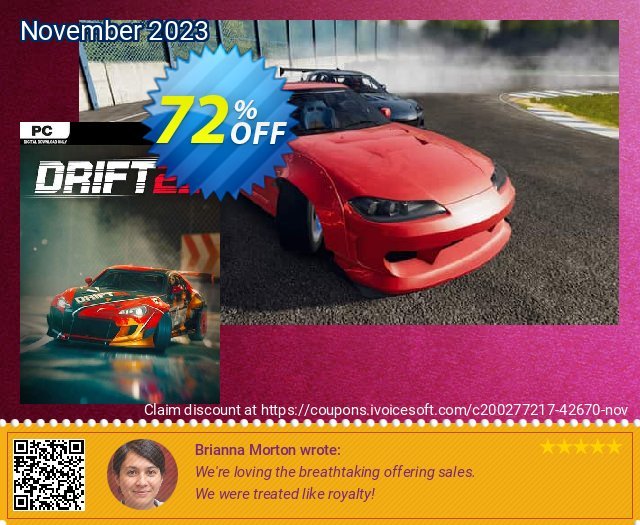 DRIFT21 PC menakjubkan voucher promo Screenshot