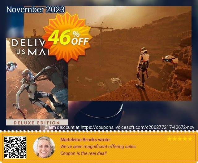 Deliver Us Mars: Deluxe Edition PC discount 46% OFF, 2024 Memorial Day offering sales. Deliver Us Mars: Deluxe Edition PC Deal 2024 CDkeys