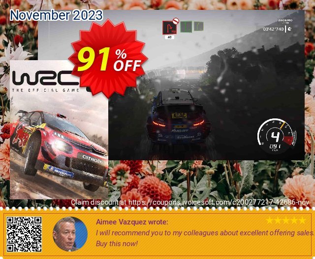 WRC 8 FIA World Rally Championship PC (Steam) discount 91% OFF, 2024 April Fools' Day offering discount. WRC 8 FIA World Rally Championship PC (Steam) Deal 2024 CDkeys