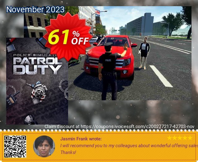 Police Simulator: Patrol Duty PC formidable Förderung Bildschirmfoto