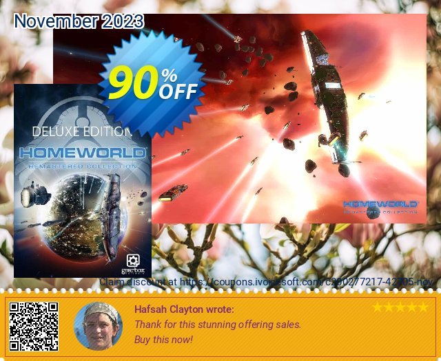 Homeworld Remastered Collection Deluxe Edition Bundle PC toll Sale Aktionen Bildschirmfoto