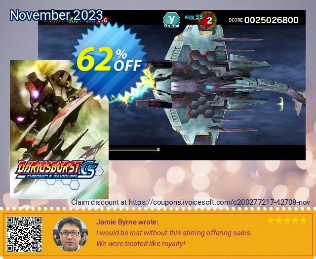 DARIUSBURST Chronicle Saviours PC mengherankan promosi Screenshot