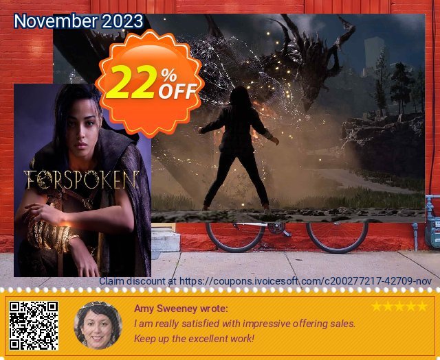 Forspoken PC discount 22% OFF, 2024 African Liberation Day offering sales. Forspoken PC Deal 2024 CDkeys