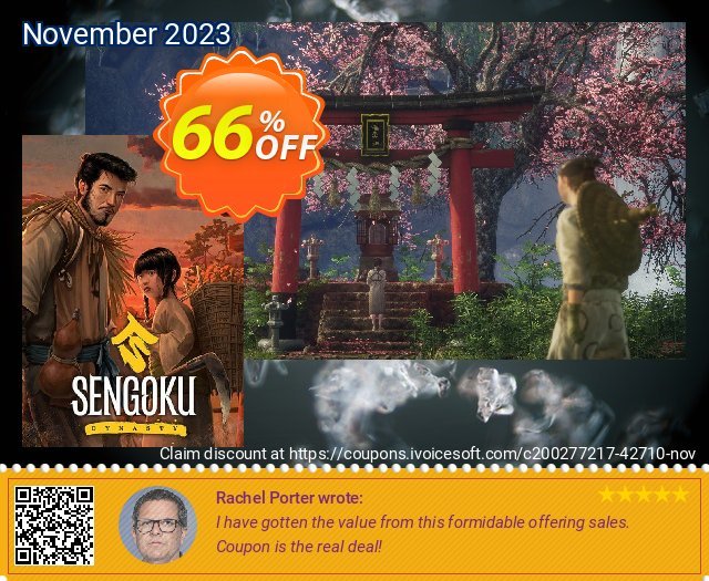 Sengoku Dynasty PC 惊人的 产品销售 软件截图