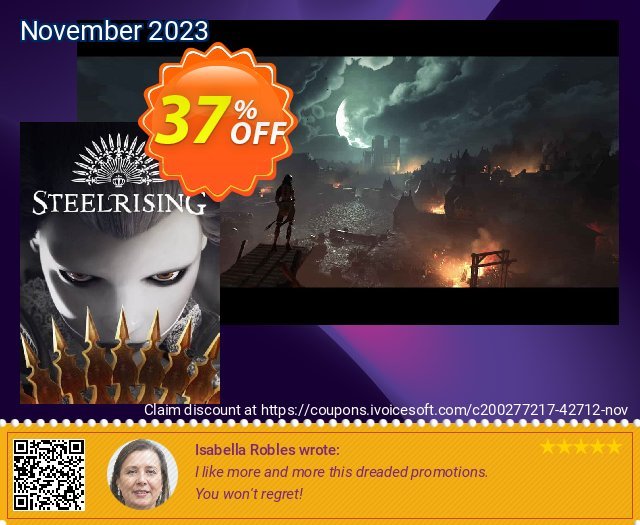 Steelrising PC discount 37% OFF, 2024 Memorial Day offering sales. Steelrising PC Deal 2024 CDkeys