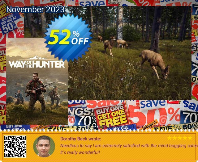 Way of the Hunter PC discount 52% OFF, 2024 Resurrection Sunday offering sales. Way of the Hunter PC Deal 2024 CDkeys