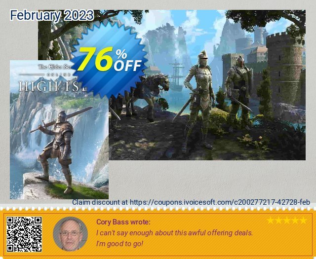 The Elder Scrolls Online Collection: High Isle PC 令人惊奇的 产品销售 软件截图