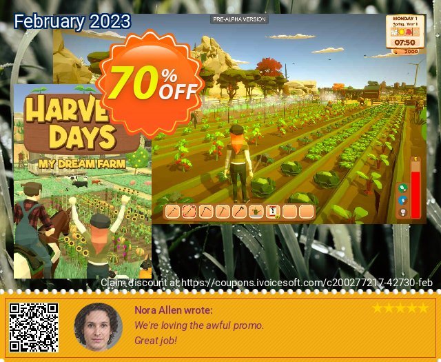 Harvest Days: My Dream Farm PC 驚くべき 昇進させること スクリーンショット