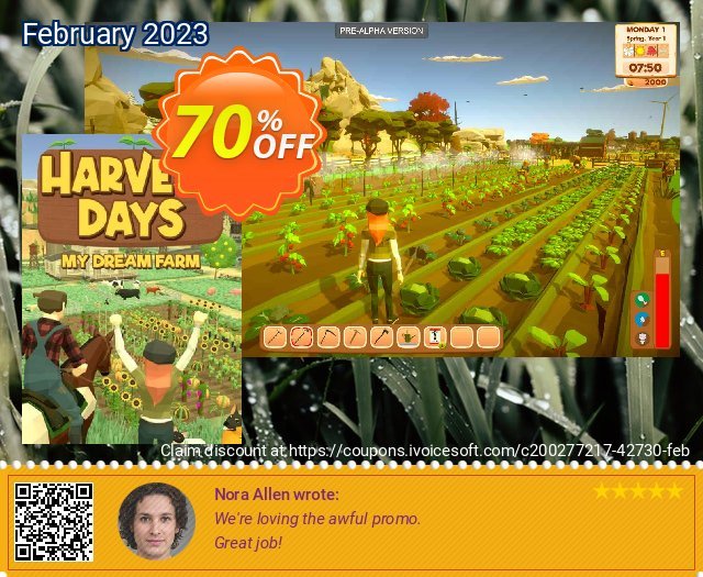 Harvest Days: My Dream Farm PC verwunderlich Preisreduzierung Bildschirmfoto