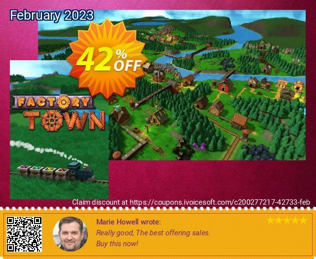Factory Town PC discount 42% OFF, 2024 Int' Nurses Day offering sales. Factory Town PC Deal 2024 CDkeys