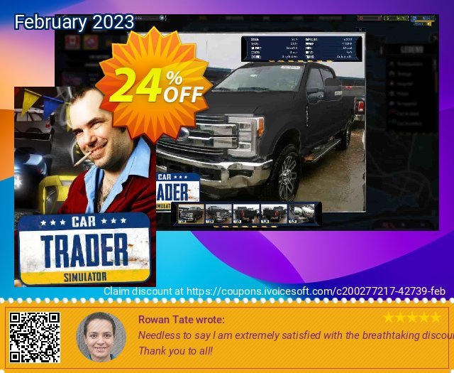 Car Trader Simulator PC faszinierende Sale Aktionen Bildschirmfoto