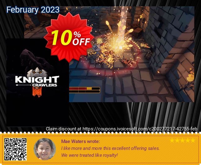 Knight Crawlers PC tersendiri voucher promo Screenshot