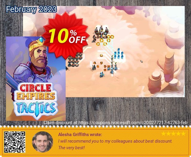 Circle Empires Tactics PC 대단하다  세일  스크린 샷