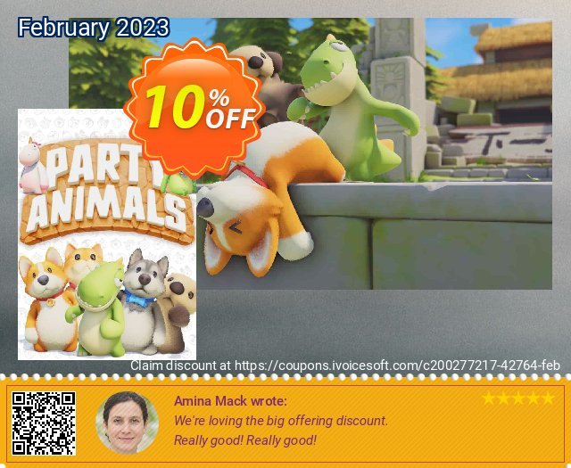 Party Animals PC 惊人 产品销售 软件截图
