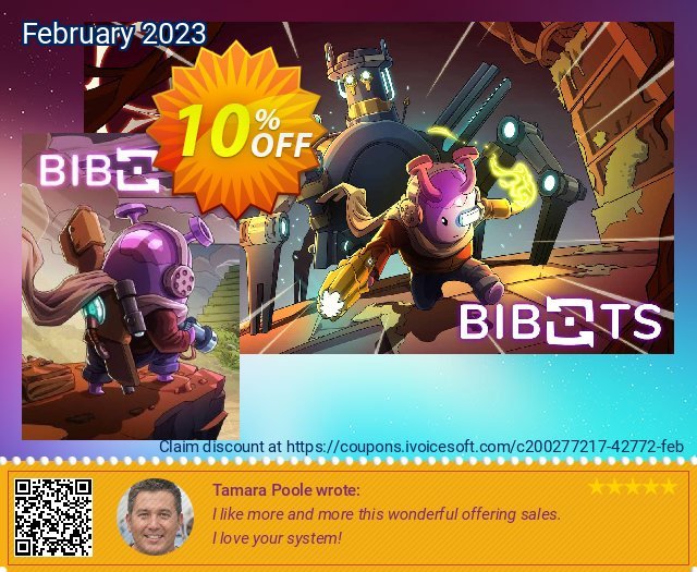 Bibots PC discount 10% OFF, 2024 Memorial Day offering sales. Bibots PC Deal 2024 CDkeys