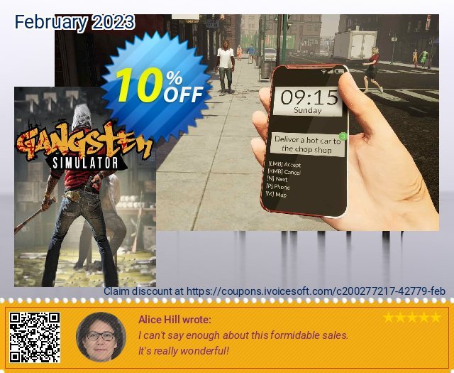 Gangster Simulator PC discount 10% OFF, 2024 African Liberation Day discount. Gangster Simulator PC Deal 2024 CDkeys