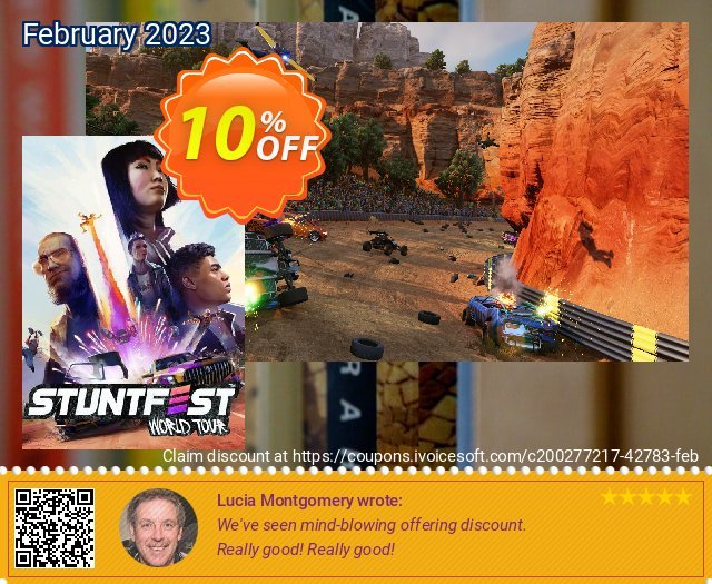 Stuntfest - World Tour PC discount 10% OFF, 2024 Int' Nurses Day promo sales. Stuntfest - World Tour PC Deal 2024 CDkeys