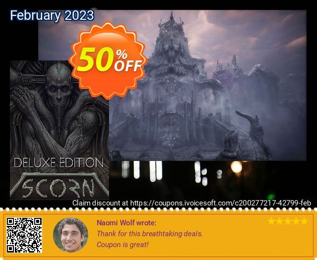 Scorn Deluxe Edition PC discount 50% OFF, 2024 African Liberation Day offering discount. Scorn Deluxe Edition PC Deal 2024 CDkeys