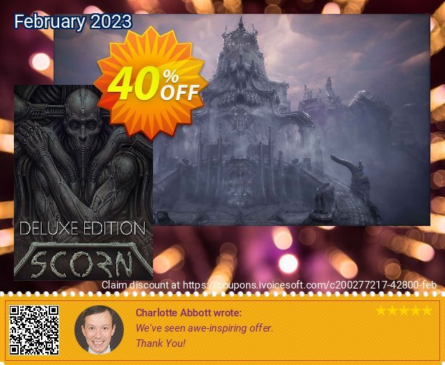 Scorn Deluxe Edition PC (Epic Games) 惊人的 折扣 软件截图