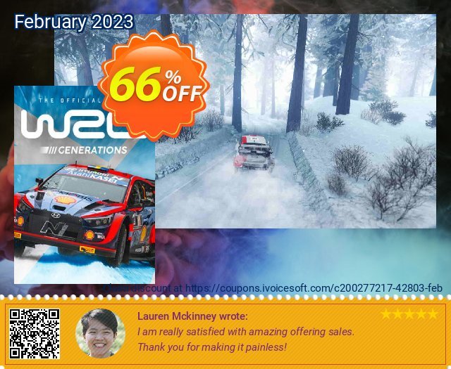 WRC Generations PC umwerfende Preisreduzierung Bildschirmfoto