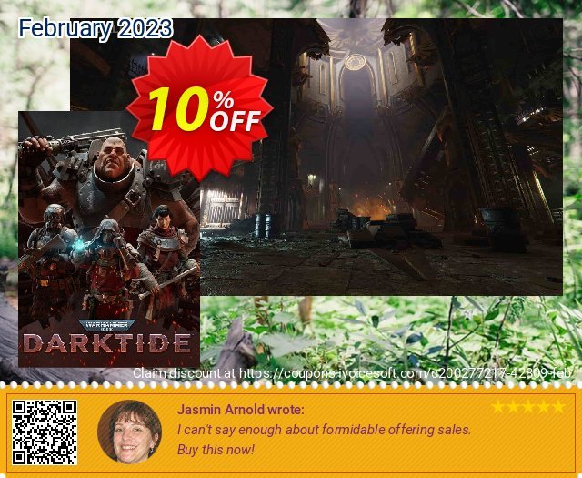 Warhammer 40,000: Darktide PC discount 10% OFF, 2024 Spring offering sales. Warhammer 40,000: Darktide PC Deal 2024 CDkeys