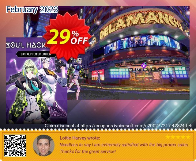 Soul Hackers 2 - Digital Premium Edition PC discount 29% OFF, 2024 African Liberation Day offering sales. Soul Hackers 2 - Digital Premium Edition PC Deal 2024 CDkeys