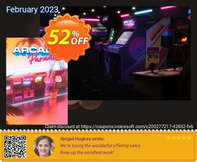 Arcade Paradise PC discount 52% OFF, 2024 Memorial Day promotions. Arcade Paradise PC Deal 2024 CDkeys