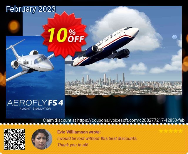 Aerofly FS 4 Flight Simulator PC discount 10% OFF, 2024 World Ovarian Cancer Day deals. Aerofly FS 4 Flight Simulator PC Deal 2024 CDkeys