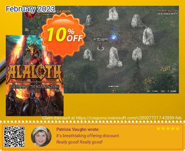 Alaloth: Champions of The Four Kingdoms PC discount 10% OFF, 2024 African Liberation Day promo sales. Alaloth: Champions of The Four Kingdoms PC Deal 2024 CDkeys