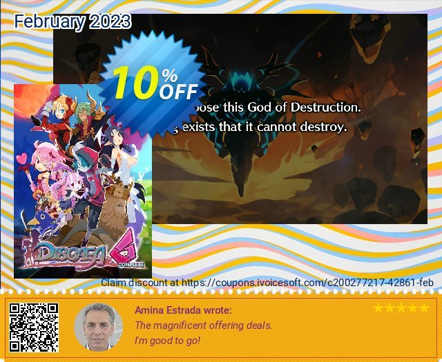 Disgaea 6 Complete PC 驚くこと  アドバタイズメント スクリーンショット