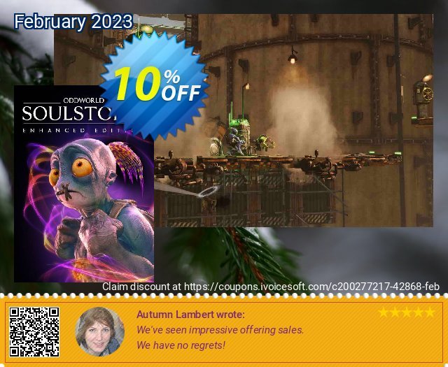 Oddworld: Soulstorm Enhanced Edition PC menakuntukan kode voucher Screenshot