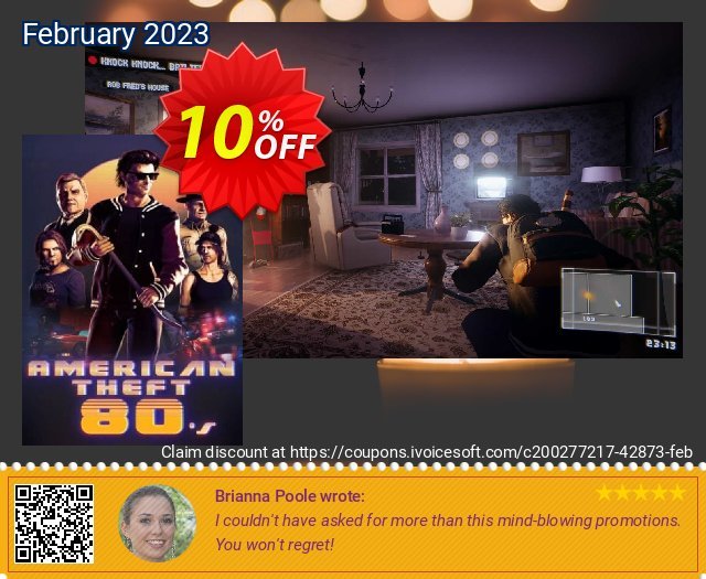American Theft 80s PC ausschließenden Sale Aktionen Bildschirmfoto