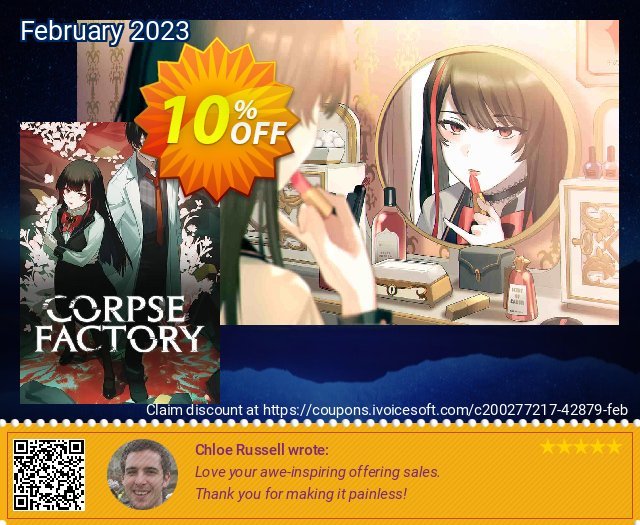CORPSE FACTORY PC discount 10% OFF, 2024 African Liberation Day promo. CORPSE FACTORY PC Deal 2024 CDkeys