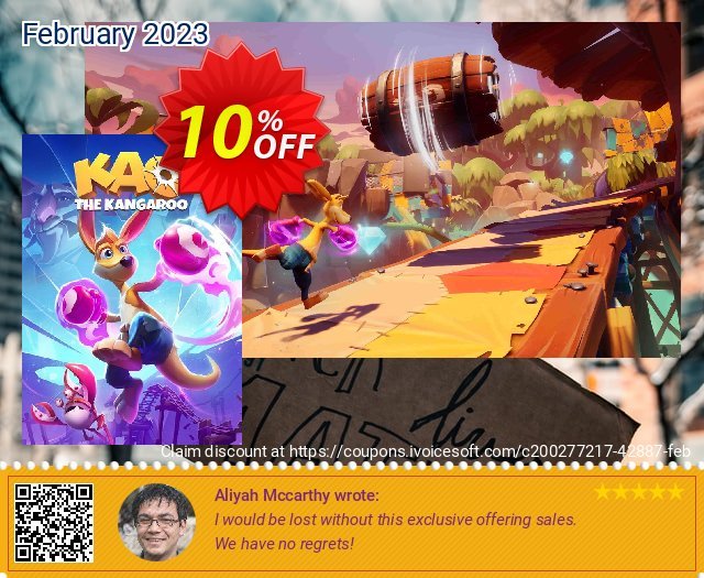 Kao the Kangaroo PC menakjubkan penawaran loyalitas pelanggan Screenshot