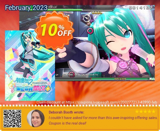 Hatsune Miku: Project DIVA Mega Mix+ PC  특별한   가격을 제시하다  스크린 샷