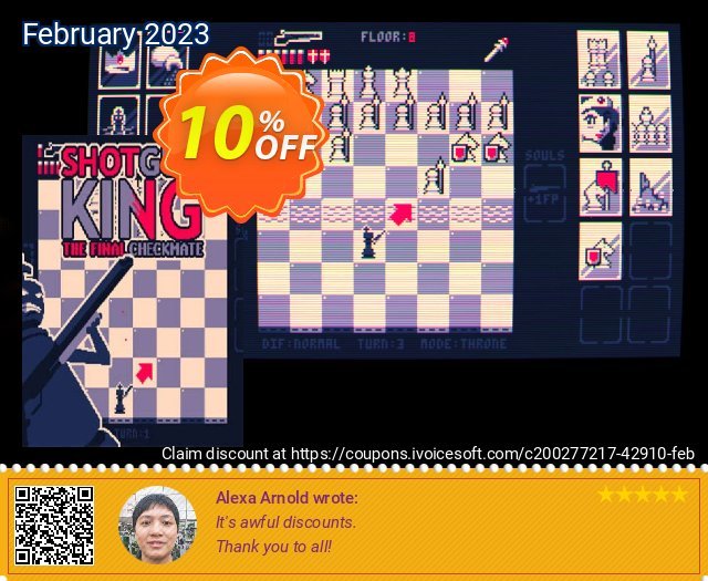 Shotgun King: The Final Checkmate PC unglaublich Rabatt Bildschirmfoto