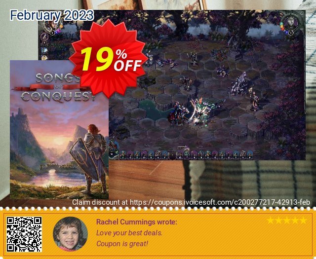 Songs of Conquest PC super Nachlass Bildschirmfoto