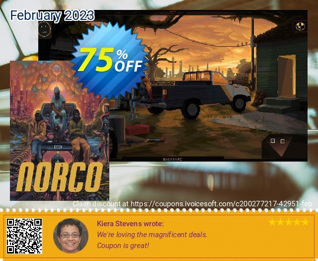 NORCO PC toll Verkaufsförderung Bildschirmfoto