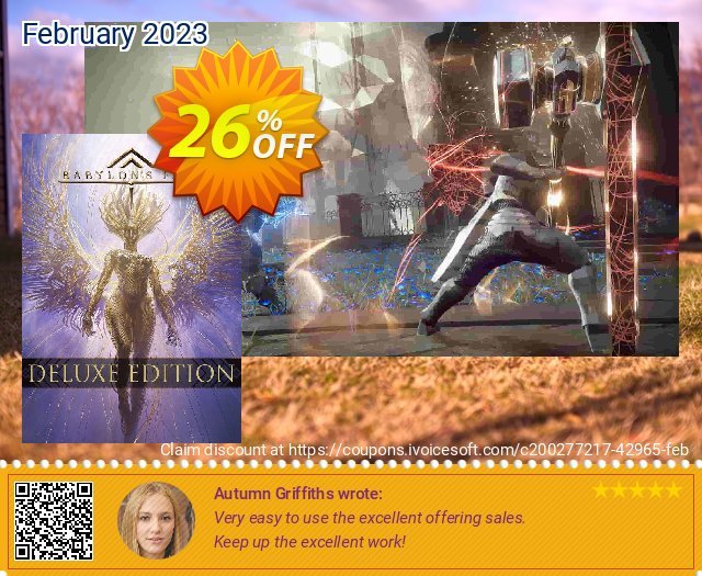 Babylon&#039;s Fall Deluxe Edition PC exklusiv Promotionsangebot Bildschirmfoto